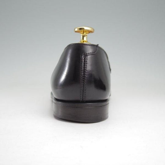 極上★クロケット&ジョーンズ 5.5E【現行定価10万円以上★JLロペス似寄りモデル/ビームスF別注】コインローファー/黒/Crockett&Jones★m641