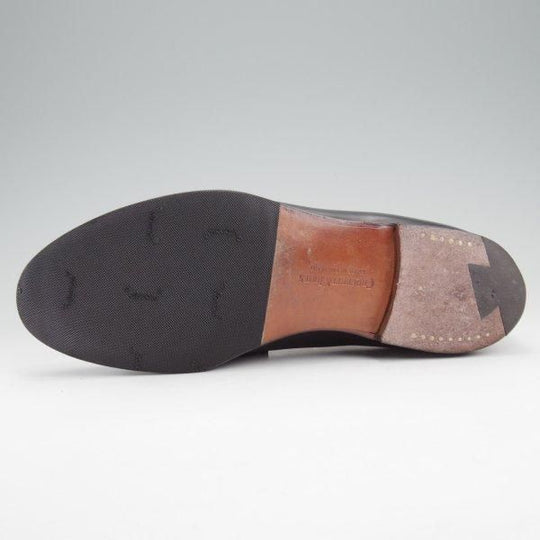 極上★クロケット&ジョーンズ 5.5E【現行定価10万円以上★JLロペス似寄りモデル/ビームスF別注】コインローファー/黒/Crockett&Jones★m641