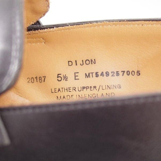 極上★クロケット&ジョーンズ 5.5E【現行定価10万円以上★JLロペス似寄りモデル/ビームスF別注】コインローファー/黒/Crockett&Jones★m641