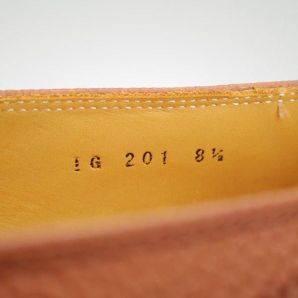 未使用★Iugen/イウゲン SIZE 8.5【定価￥44,000-★ローファー/IG201】スリッポン/グレインレザー/茶/メンズ★m644