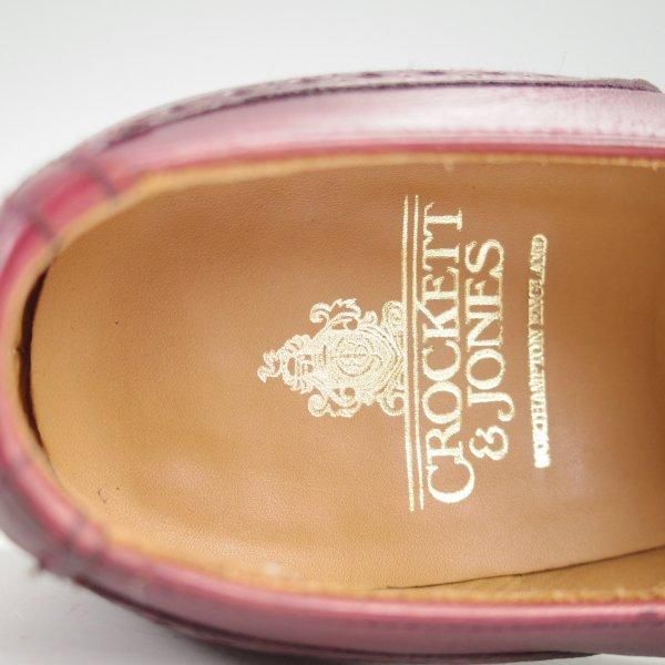 極上★クロケット&ジョーンズ(レディース) 5.5C【現行定価10万円以上★JENNY/613ラスト】フルブローグ/赤茶/Crockett&Jones★m648