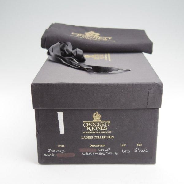 極上★クロケット&ジョーンズ(レディース) 5.5C【現行定価10万円以上★JENNY/613ラスト】フルブローグ/赤茶/Crockett&Jones★m648
