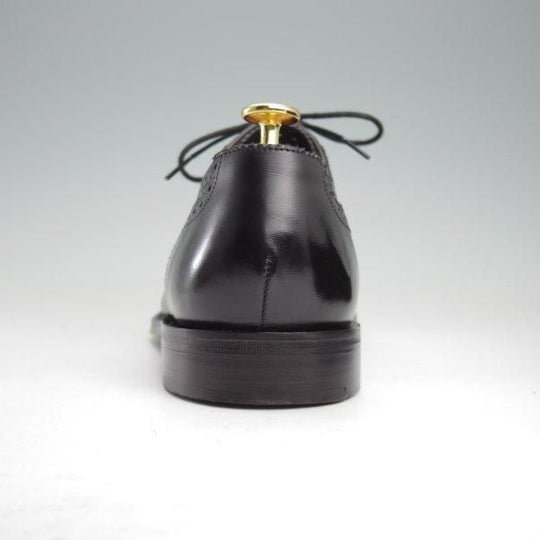 美品★(英)Loake/ローク SIZE 7.5【定価￥56,100-★セミブローグ/STRAND】CAPITALラスト/カーフ/黒/メンズ★m650