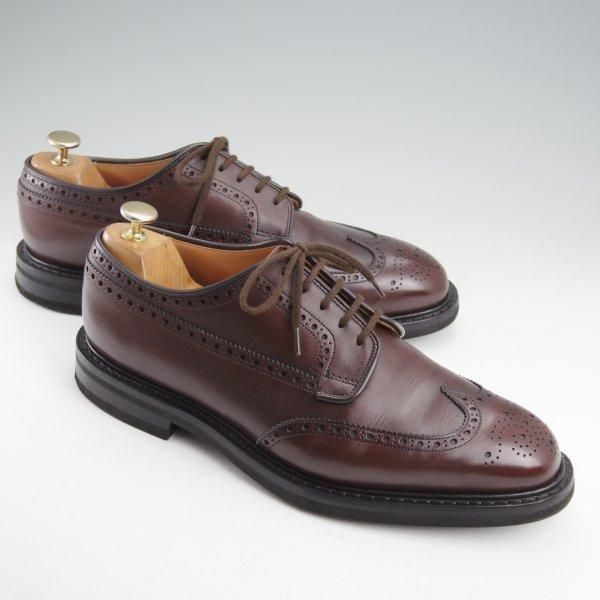 美品★チャーチ 85G/UK8.5【定価￥198,000-★ライトウェイトソール/GRAFTON】グラフトン/173ラスト/ネバダカーフ/濃茶/Church's★m651