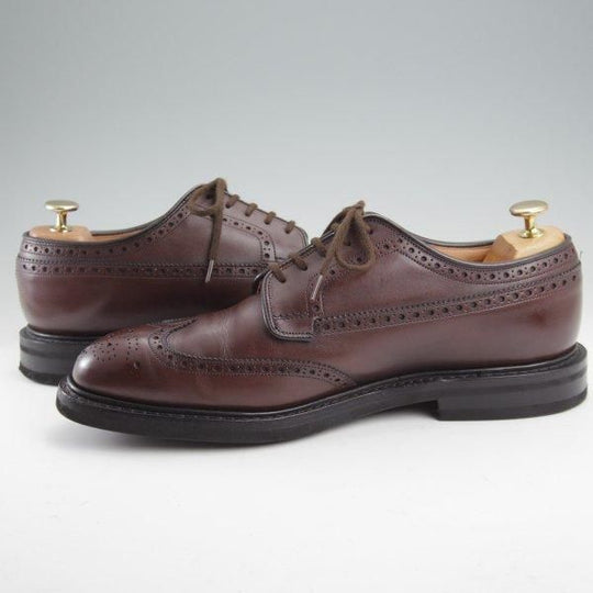 美品★チャーチ 85G/UK8.5【定価￥198,000-★ライトウェイトソール/GRAFTON】グラフトン/173ラスト/ネバダカーフ/濃茶/Church's★m651