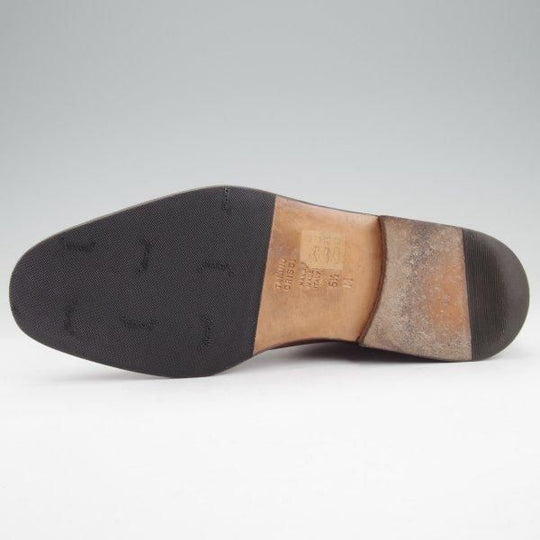 極上★(伊)タニノクリスチー SIZE 5.5【定価￥210,000-★ブラックラピド製法/FLASOTTO】フラソット/ジョッパーブーツ/カーフ/茶★m655