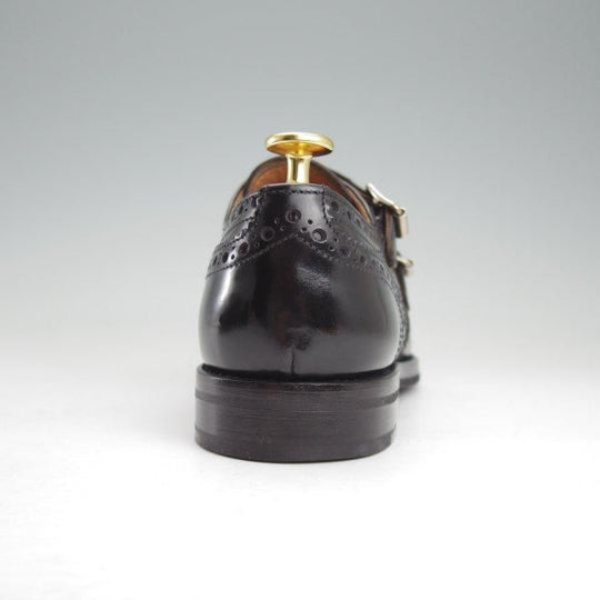 美品★チャーチ(レディース) SIZE 36【定価￥181,500-★LANA R/ラナ/ダブルモンク】ポリッシュドバインダーカーフ/黒/Church's★m658
