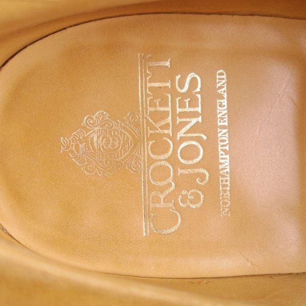 極上★クロケット&ジョーンズ 9E【ダイナイトソール仕様★チャッカブーツ/SOMERSET】224ラスト/スエード/CAMEL/茶/Crockett&Jones★m659
