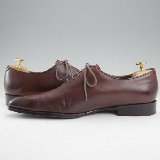 極上★FUGASHIN/フウガシン SIZE 8.5【ホールカット★FG1482/濃茶】カーフ/メンズ★m660