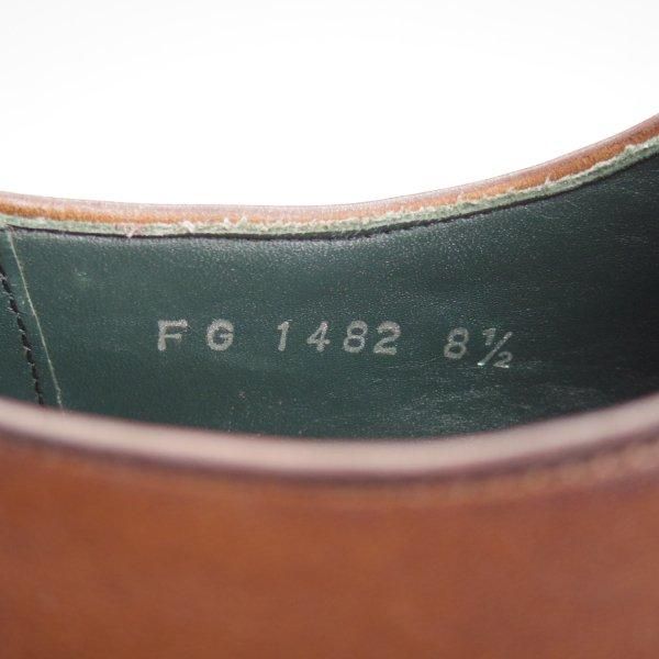 極上★FUGASHIN/フウガシン SIZE 8.5【ホールカット★FG1482/濃茶】カーフ/メンズ★m660