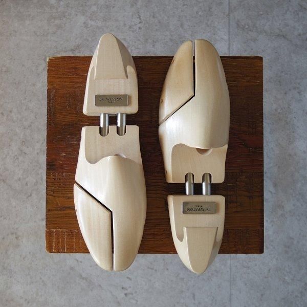 美品★J.M.ウエストン SIZE 7【現行定価￥20,900-★純正シューツリー/041L】木製シューキーパー/メンズ/Weston/ウェストン★m684