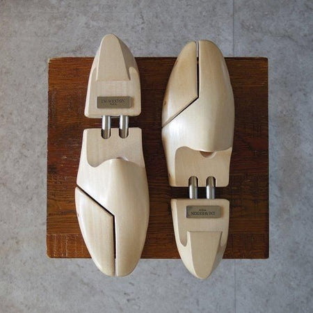 美品★J.M.ウエストン SIZE 7【現行定価￥20,900-★純正シューツリー/041L】木製シューキーパー/メンズ/Weston/ウェストン★m684