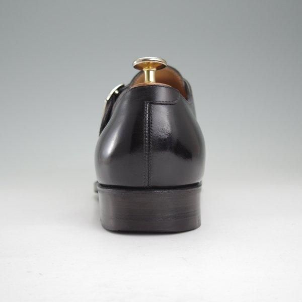 極上★三陽山長 SIZE 7【定価￥80,300-★修一郎/モンクストラップ】R2010ラスト/カーフ/黒/メンズ/SHUICHIRO/Sanyo Yamacho★m686