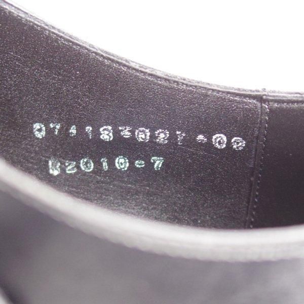 極上★三陽山長 SIZE 7【定価￥80,300-★修一郎/モンクストラップ】R2010ラスト/カーフ/黒/メンズ/SHUICHIRO/Sanyo Yamacho★m686