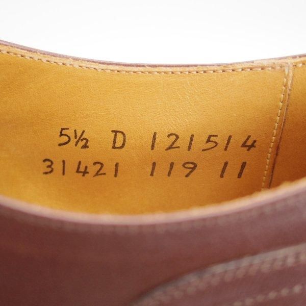 極美品★Arch Kerry/アーチケリー 5.5D【定価￥85,800-★Vチップ/アルゴンキン/31421】スプリットラスト/カーフ/濃茶/メンズ★m687