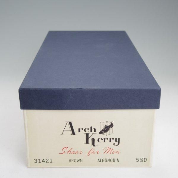 極美品★Arch Kerry/アーチケリー 5.5D【定価￥85,800-★Vチップ/アルゴンキン/31421】スプリットラスト/カーフ/濃茶/メンズ★m687