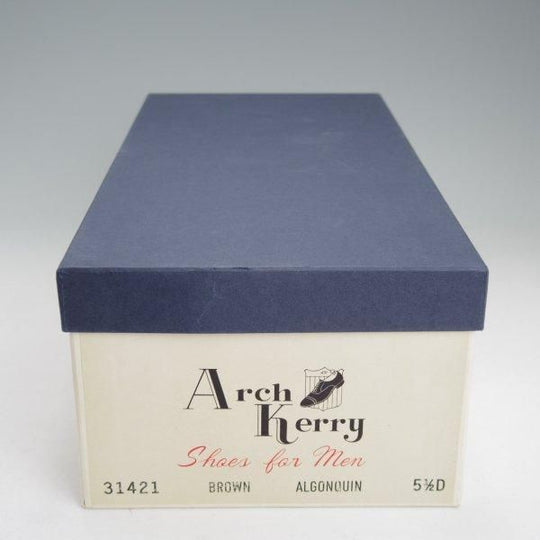 極美品★Arch Kerry/アーチケリー 5.5D【定価￥85,800-★Vチップ/アルゴンキン/31421】スプリットラスト/カーフ/濃茶/メンズ★m687