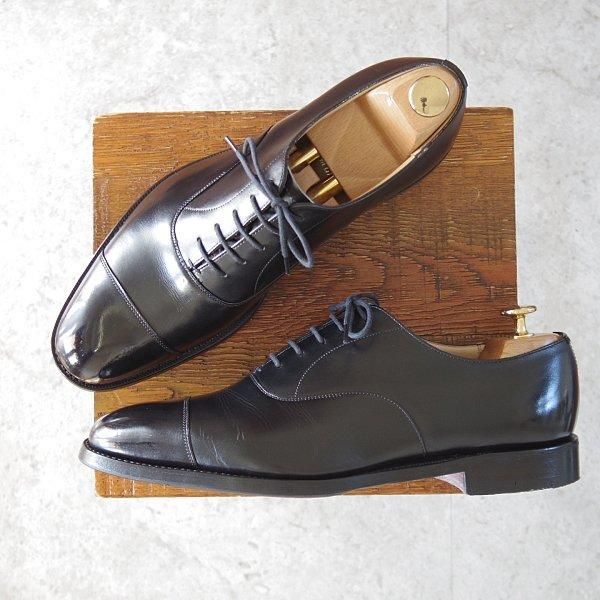 ★チャーチ 75F/UK7.5【定価￥176,000-★コンサル/CONSUL】173ラスト/ストレートチップ/黒/メンズ/Church's★m690