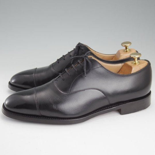 ★チャーチ 75F/UK7.5【定価￥176,000-★コンサル/CONSUL】173ラスト/ストレートチップ/黒/メンズ/Church's★m690