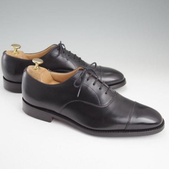 ★チャーチ 75F/UK7.5【定価￥176,000-★コンサル/CONSUL】173ラスト/ストレートチップ/黒/メンズ/Church's★m690