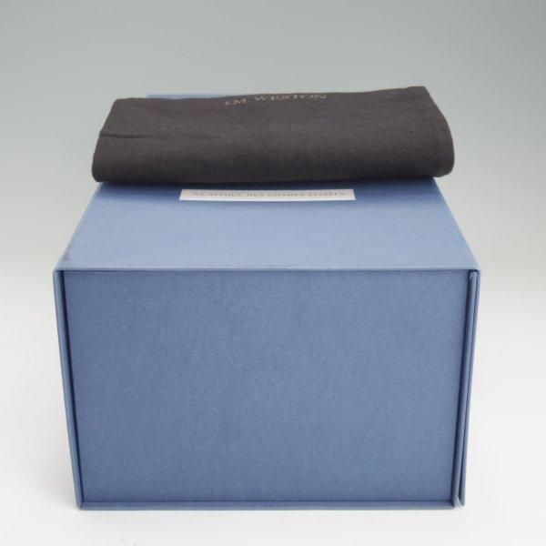 極上★J.M.ウエストン 8D【現行定価￥151,800-★180/コインローファー】41ラスト/ボックスカーフ/BLUE/紺/Weston/ウェストン★m691