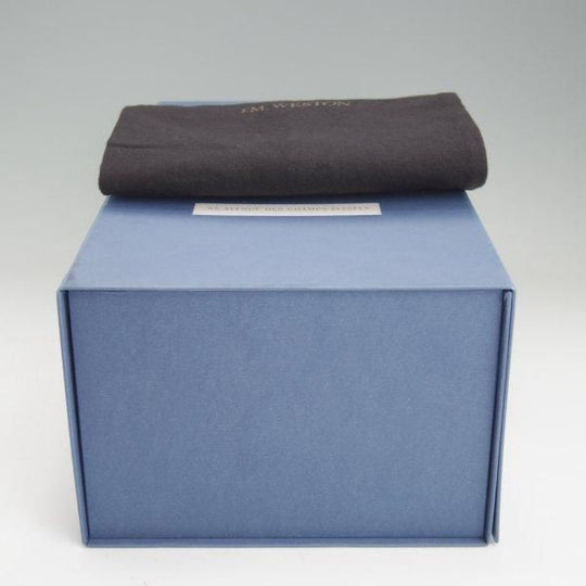 極上★J.M.ウエストン 8D【現行定価￥151,800-★180/コインローファー】41ラスト/ボックスカーフ/BLUE/紺/Weston/ウェストン★m691