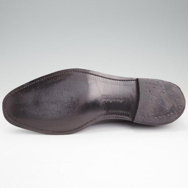 極美品★(英)チーニー 8.5E【定価￥92,400-★FRANCIS/フランシス/6184ラスト】セミブローグ/カーフ/黒/メンズ/CHEANEY★m692