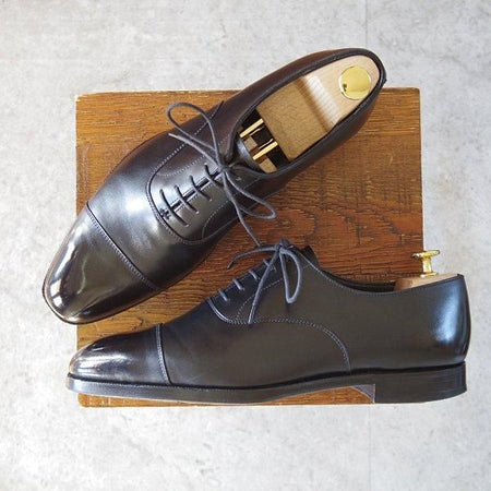 極上★クロケット&ジョーンズ 7E【定価￥148,500-★AUDLEY/オードリー】ハンドグレードライン/337ラスト/黒/Crockett&Jones★m694