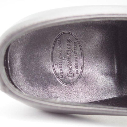 極上★クロケット&ジョーンズ 7E【定価￥148,500-★AUDLEY/オードリー】ハンドグレードライン/337ラスト/黒/Crockett&Jones★m694