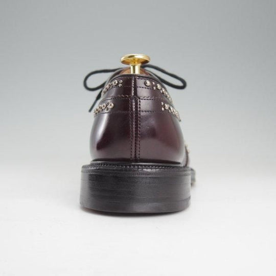 極美品★チャーチ 75F/UK7.5【現行定価20万円以上★GRAFTON MET/グラフトン/スタッズ】173ラスト/フルブローグ/赤茶/Church's★m695