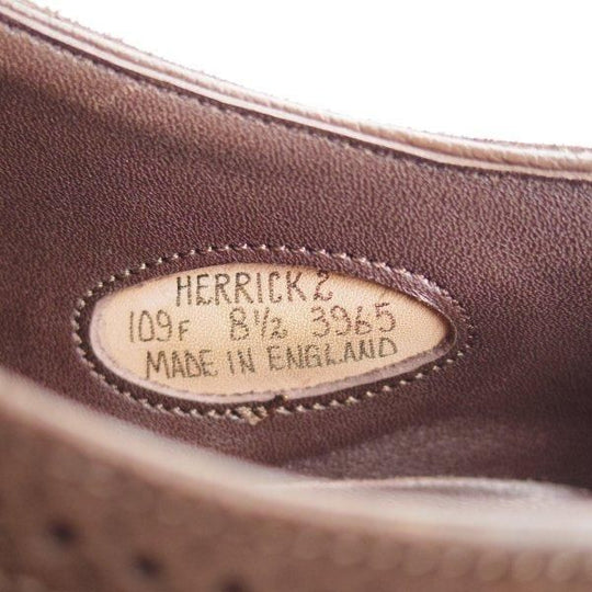 極美品★(英)アルフレッド・サージェント 8.5F【上級★エクスクルーシブライン/HERRICK 2】109ラスト/セミブローグ/ALFRED SARGENT★m700