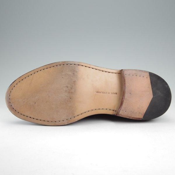 極美品★トリッカーズ SIZE 7.5【定価￥121,000-★BOURTON/バートン】M5633/フルブローグ/カントリーシューズ/黒/Tricker's★m701
