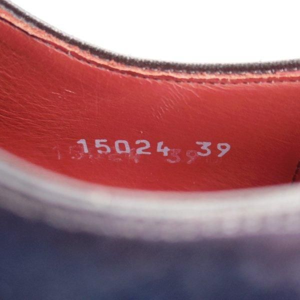 極美品★(スペイン製)マグナーニ SIZE 39【定価￥80,300-★オパンケ/ボロネーゼ製法】15024/サイドレースシューズ/紺/MAGNANNI★m703