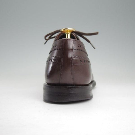 極上★チャーチ 75F/UK7.5【★ロングウイング/155ラスト】カーフ/EBONY/エボニー/濃茶/メンズ/Church's★m706