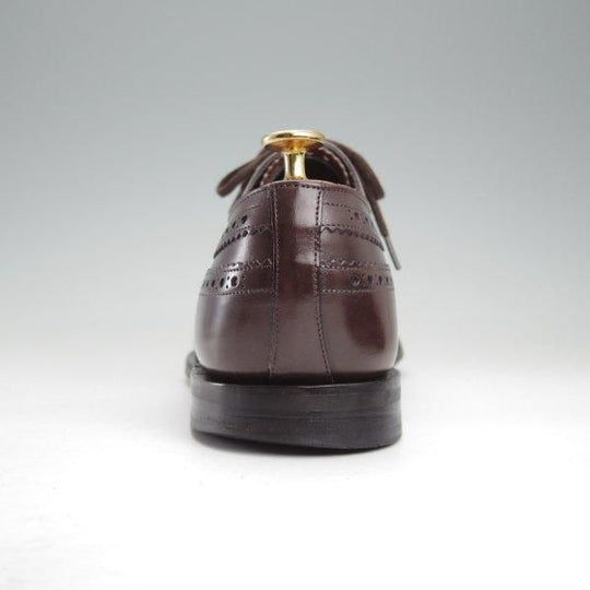 極上★チャーチ 75F/UK7.5【★ロングウイング/155ラスト】カーフ/EBONY/エボニー/濃茶/メンズ/Church's★m706