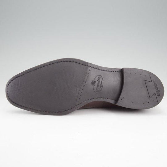 極上★チャーチ 75F/UK7.5【★ロングウイング/155ラスト】カーフ/EBONY/エボニー/濃茶/メンズ/Church's★m706