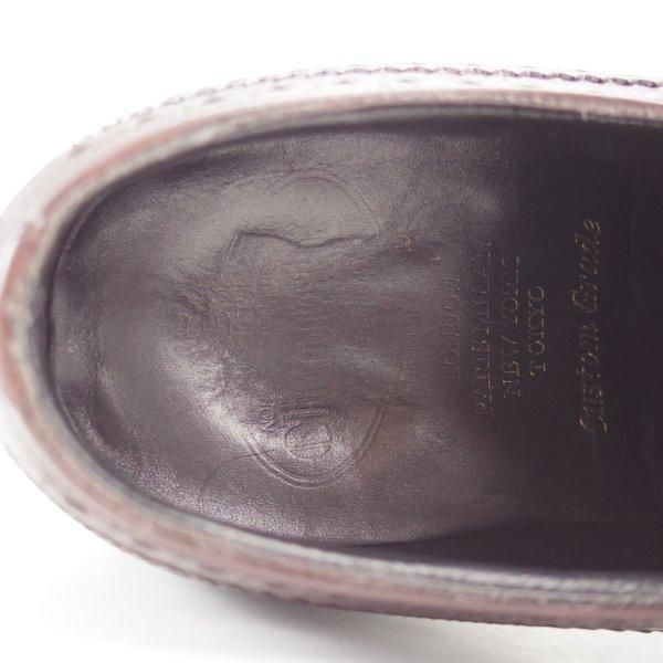 極上★チャーチ 75F/UK7.5【★ロングウイング/155ラスト】カーフ/EBONY/エボニー/濃茶/メンズ/Church's★m706