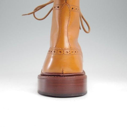 使用数回★トリッカーズ SIZE 9【定価￥132,000-★STOW/エイコンアンティーク】M5634/ストウ/カントリーブーツ/薄茶/Tricker's★m710