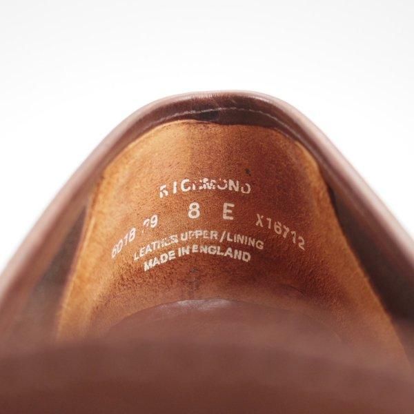 美品★クロケット&ジョーンズ 8E【現行定価10万円以上★RICHMOND/314ラスト】コインローファー/スエード/濃茶/Crockett&Jones★m713