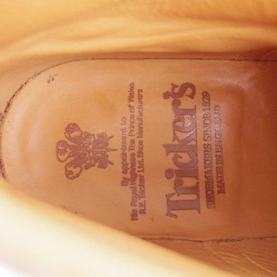 美品★トリッカーズ SIZE 6.5【定価￥132,000-★STOW/マロンアンティーク】5634/ストウ/カントリーブーツ/茶/メンズ/Tricker's★m714