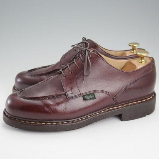 極上★パラブーツ SIZE 7【定価￥96,800-★シャンボード/CHAMBORD】CAFE/カフェ/リスレザー/TEXソール/Uチップ/濃茶/Paraboot★m715