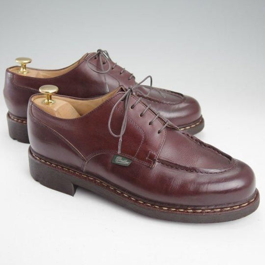 極上★パラブーツ SIZE 7【定価￥96,800-★シャンボード/CHAMBORD】CAFE/カフェ/リスレザー/TEXソール/Uチップ/濃茶/Paraboot★m715