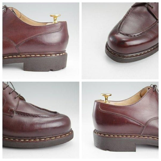 極上★パラブーツ SIZE 7【定価￥96,800-★シャンボード/CHAMBORD】CAFE/カフェ/リスレザー/TEXソール/Uチップ/濃茶/Paraboot★m715