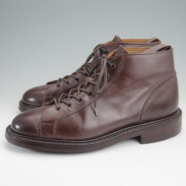 極上★トリッカーズ SIZE 7【定価￥132,000-★ダイナイトソール仕様/モンキーブーツ】Ethan/イーサン/6077/カーフ/濃茶/Tricker's★m716