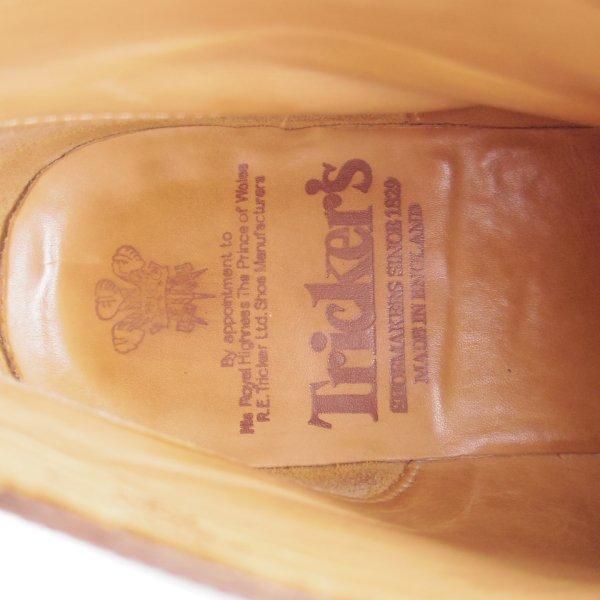 極上★トリッカーズ SIZE 7【定価￥132,000-★ダイナイトソール仕様/モンキーブーツ】Ethan/イーサン/6077/カーフ/濃茶/Tricker's★m716