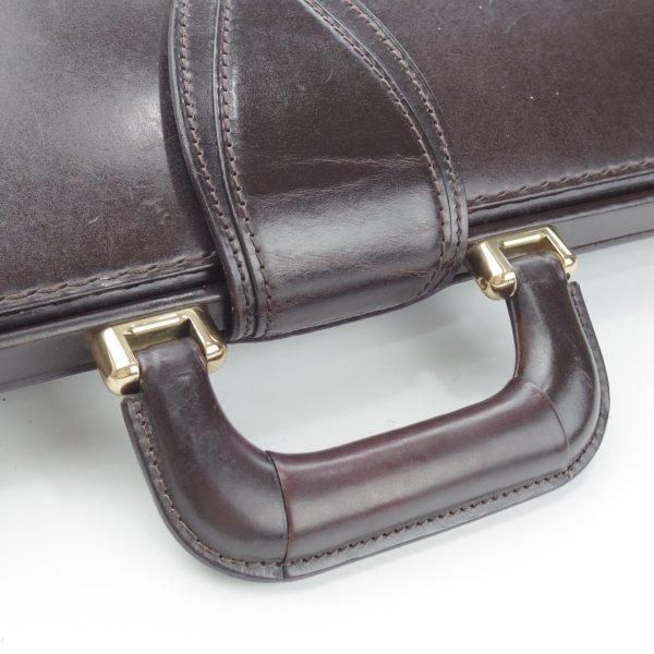 極上★土屋鞄製造所【ブライドルレザー仕様★ダレスバッグ/濃茶】メンズ/ビジネス/レザー/バッグ/鞄/ブリーフケース/土屋鞄★N5953