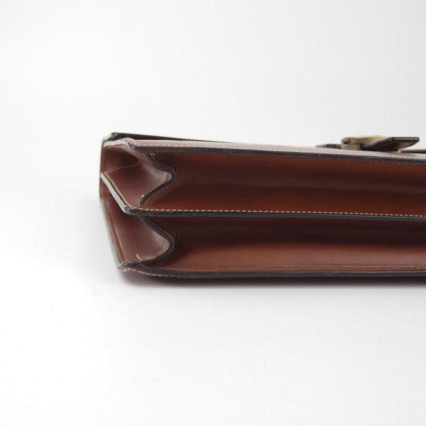 極上★ダンヒル/dunhill【英国製★MADE IN ENGLAND/ブリーフケース】レザー/メンズ/ビジネス/バッグ/茶/革/鞄★N5957
