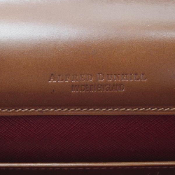極上★ダンヒル/dunhill【英国製★MADE IN ENGLAND/ブリーフケース】レザー/メンズ/ビジネス/バッグ/茶/革/鞄★N5957