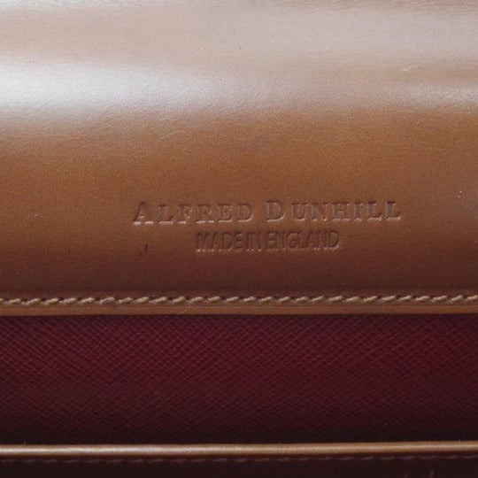 極上★ダンヒル/dunhill【英国製★MADE IN ENGLAND/ブリーフケース】レザー/メンズ/ビジネス/バッグ/茶/革/鞄★N5957