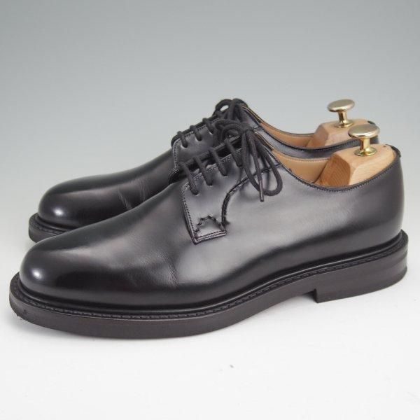 極美品★チャーチ 65G/UK6.5【定価￥181,500-★ライトウェイトソール仕様/シャノン/SHANNON】103ラスト/プレーントゥ/黒/Church's★m725